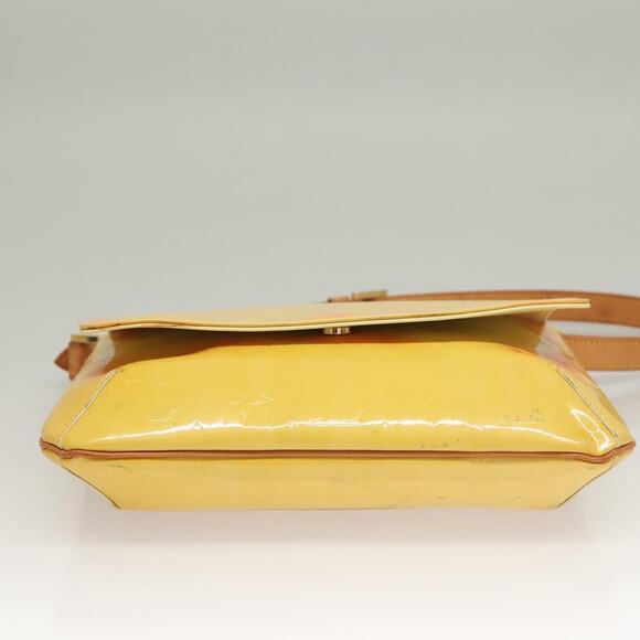 LOUIS VUITTON Monogram Vernis Thompson Street Bag Yellow M91071 - Picture 9 of 12